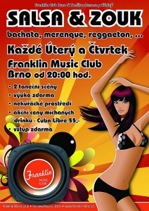 Salsa & Zouk večery v Brně